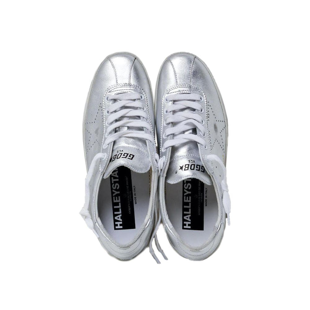 Golden Goose Gray Leather Sneaker