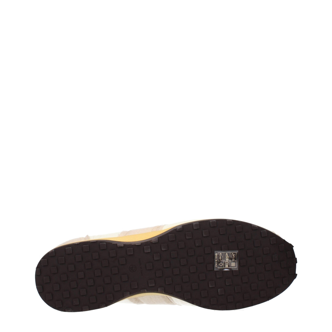The Row Beige Fabric Athletic Sneakers