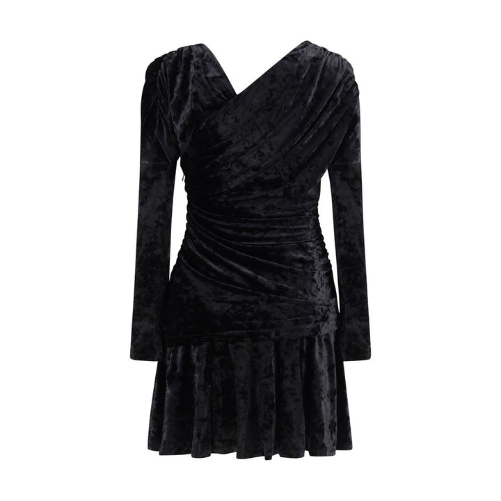 Ganni Ruched Mini Dress