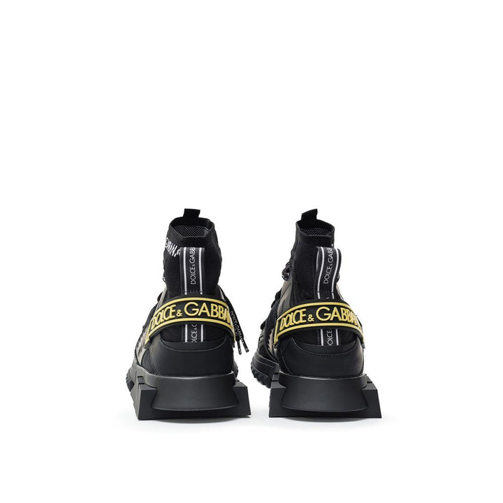 Dolce & Gabbana Black Technical High Top