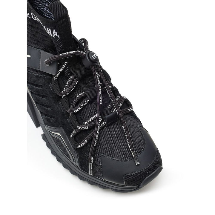 Dolce & Gabbana Black Technical High Top