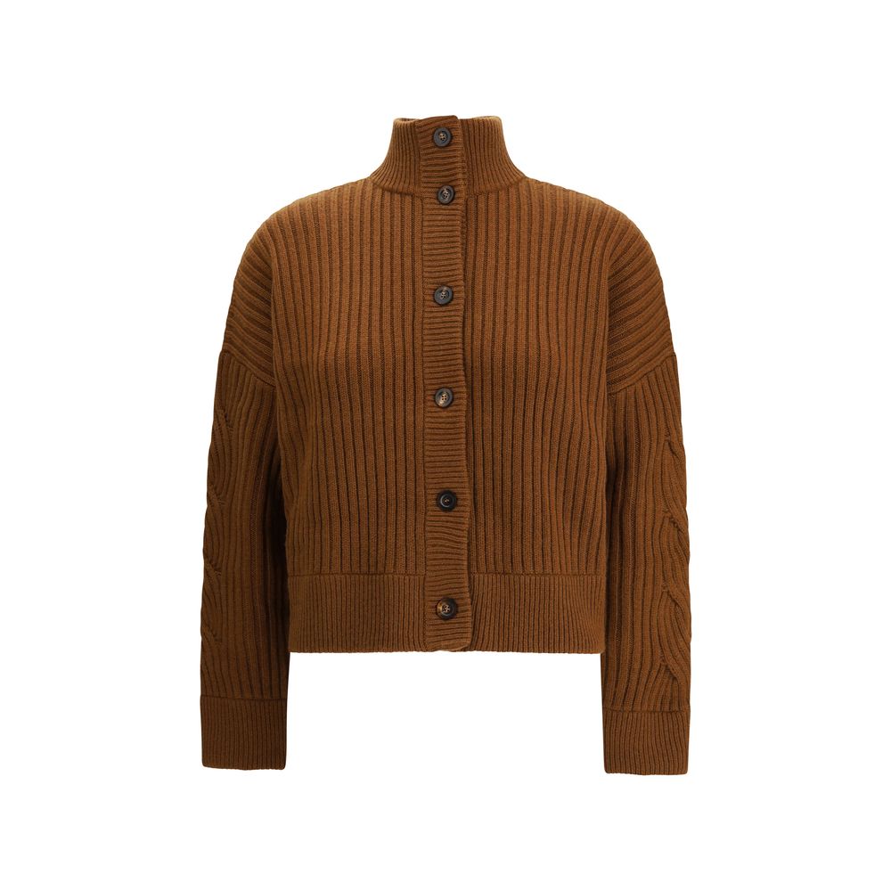 Max Mara Beige Wool Cardigan by Max Mara outlet now on sale