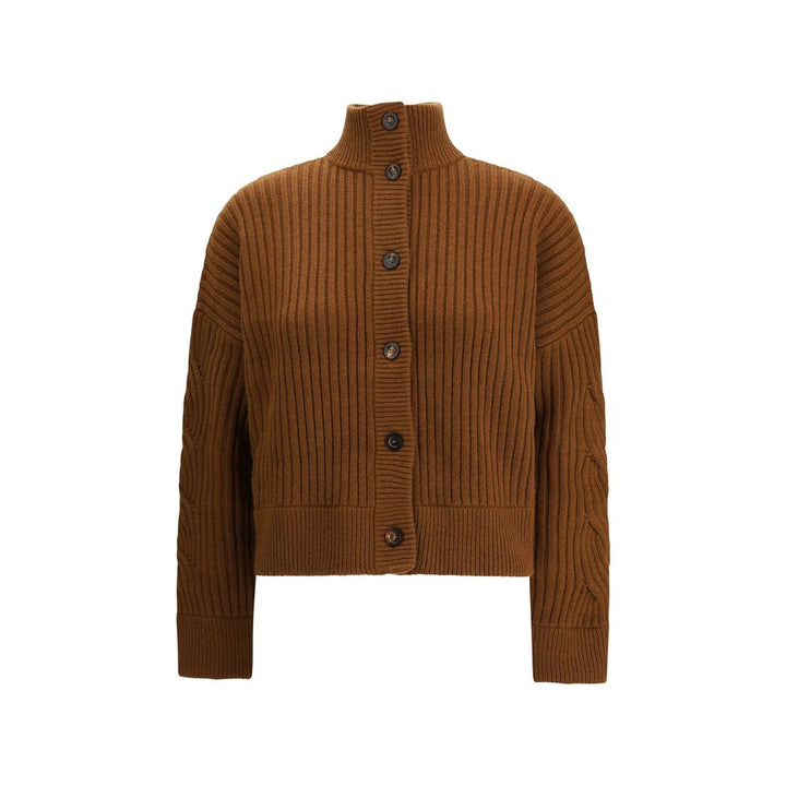 Max Mara Beige Wool Cardigan by Max Mara outlet now on sale
