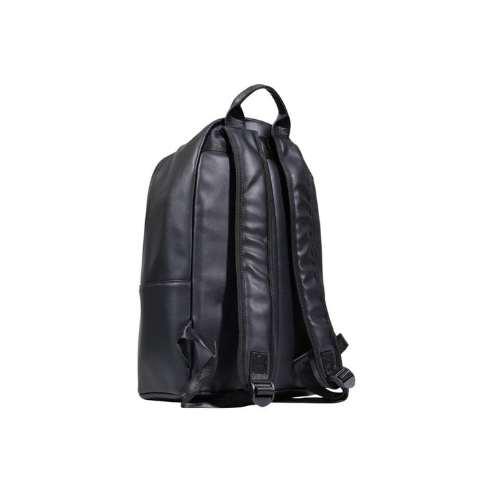 County of Milan Black Polyethylene Backpack