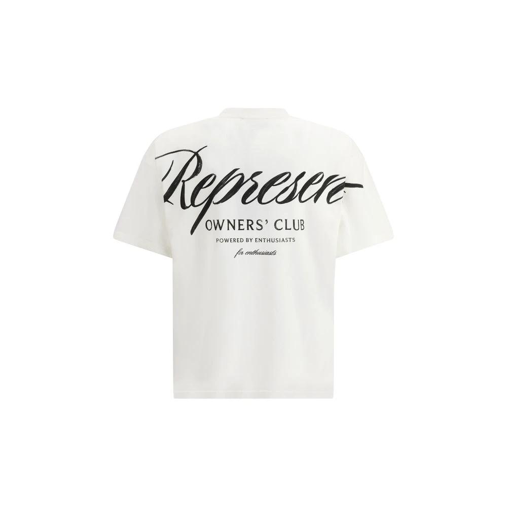 Represent White Cotton T-Shirt