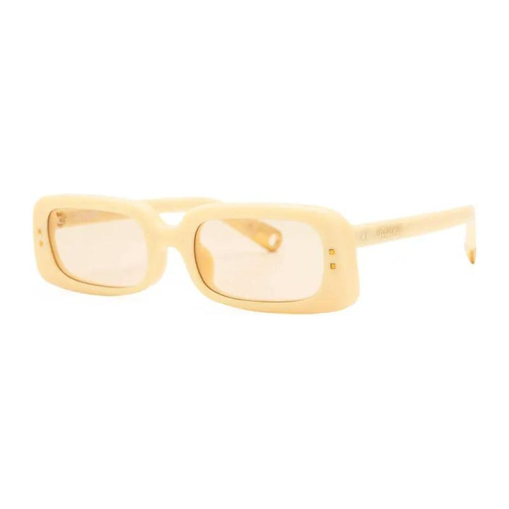 Jacquemus Sunglasses Rectangle Full Rim, Pear Frame And Peach Lens