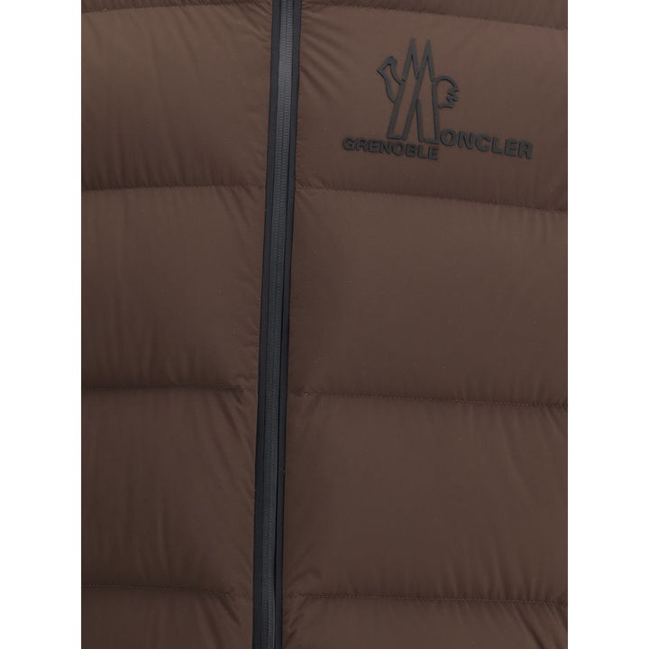 Moncler Grenoble Brown Polyamide Shell Jacket