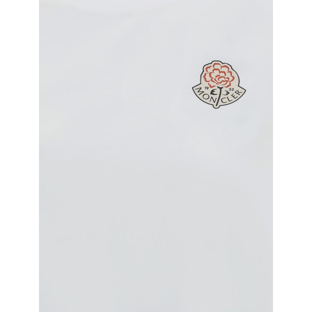 Moncler White Cotton Sportswear