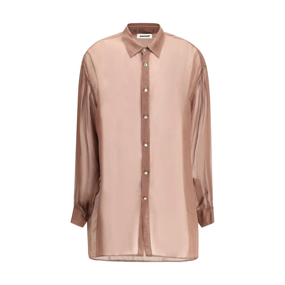 Darkpark Sample Sale Darkpark Bordeaux Silk Blouse - | Designer outlet