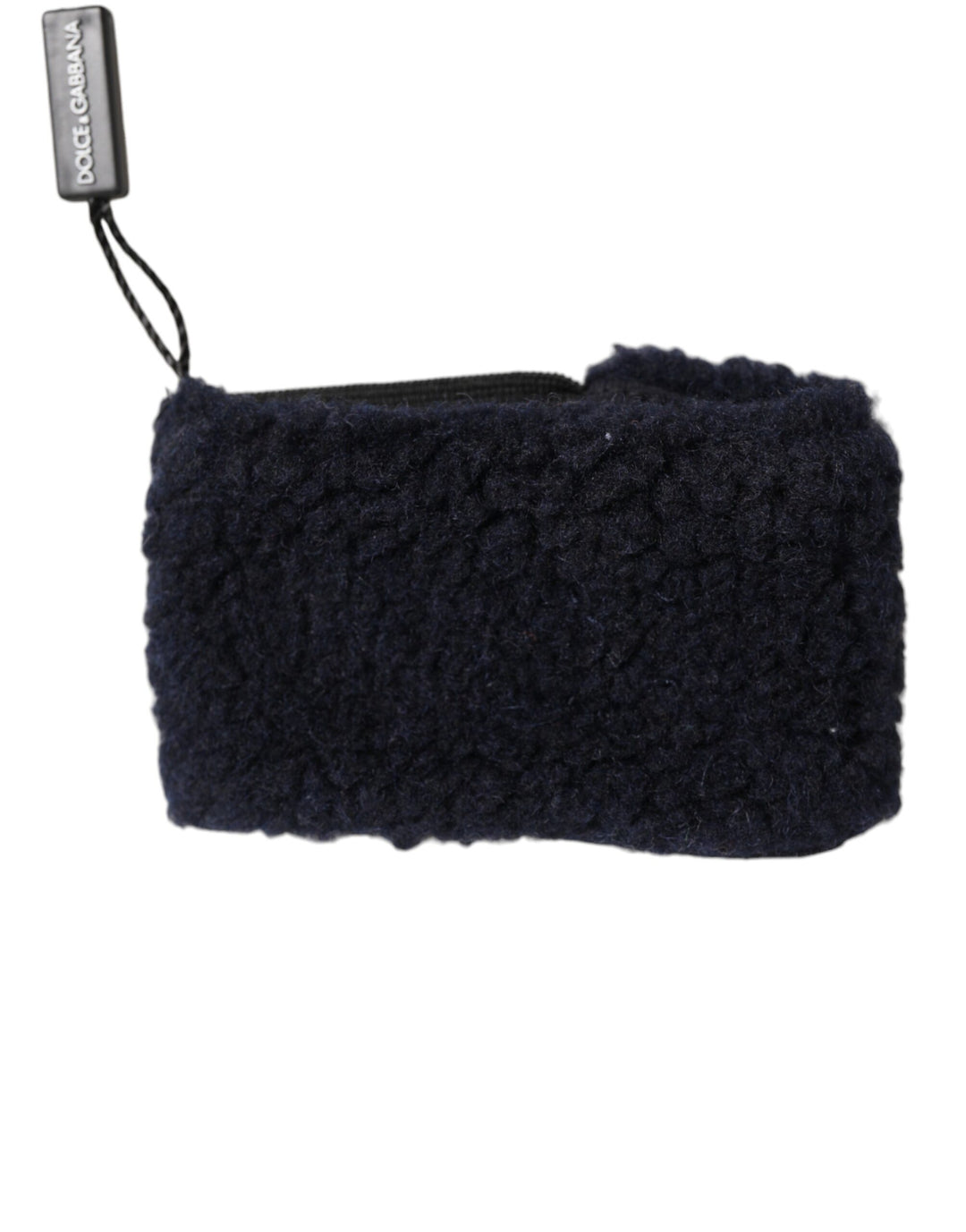 Dolce &amp; Gabbana Sample Sale Dolce &amp; Gabbana Black Wool Knitted Sweatbands Men Wristband - | Designer outlet