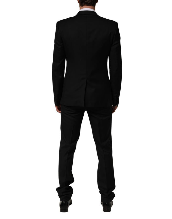 Dolce & Gabbana Black 2 Buttons Jacket Formal 2 Piece Suit by Dolce & Gabbana outlet now on sale