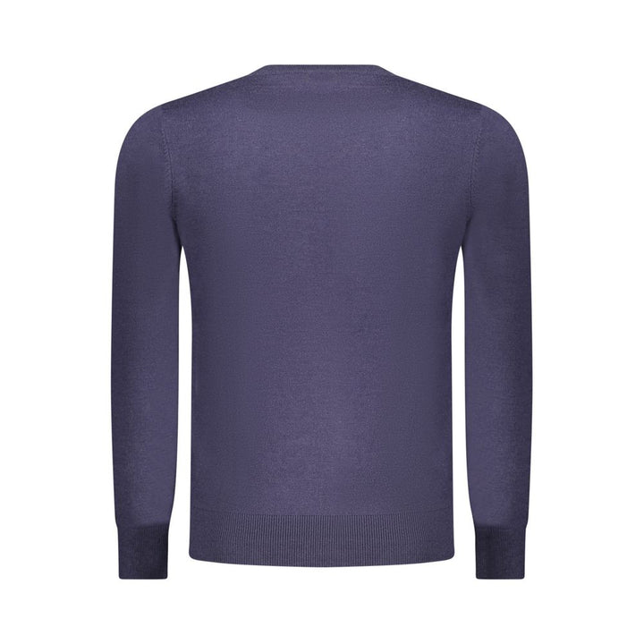 Rifle Blue Wool Men Sweater