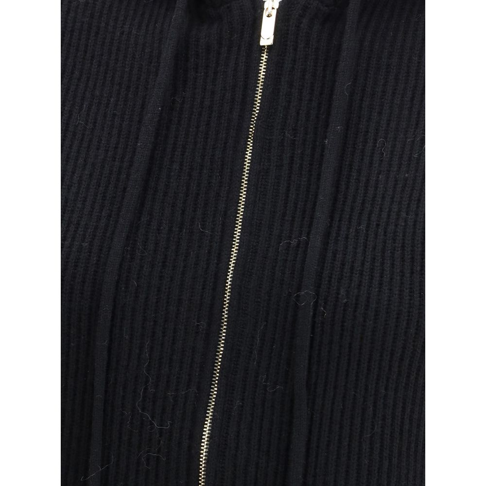 Max Mara Black Wool Sleveless Jacket by Max Mara outlet now on sale