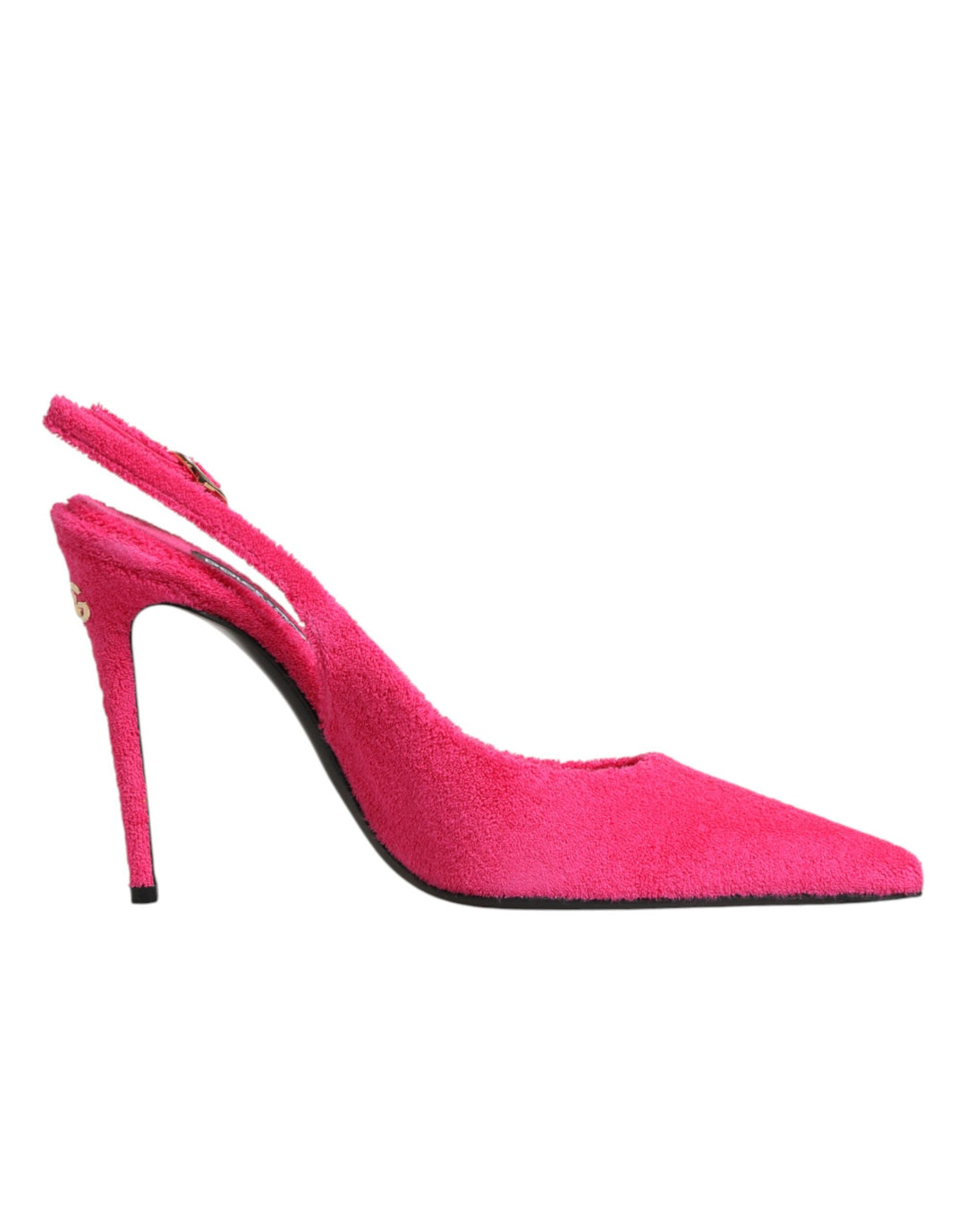 Dolce & Gabbana Sample Sale Dolce & Gabbana Pink Suede High Heels Slingback Shoes - | Designer outlet