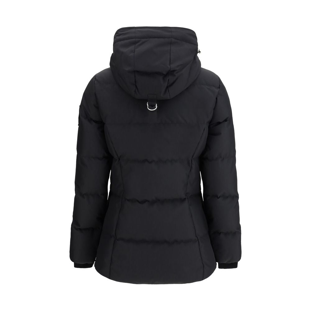 Moose Knuckles Black Recycled Polyester Coat by Moose Knuckles outlet now on sale