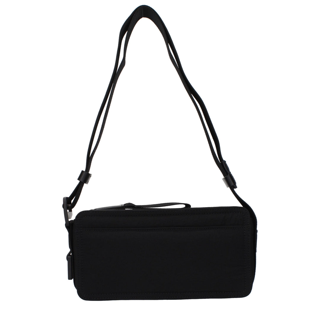 Jacquemus Black Fabric Crossbody Bag