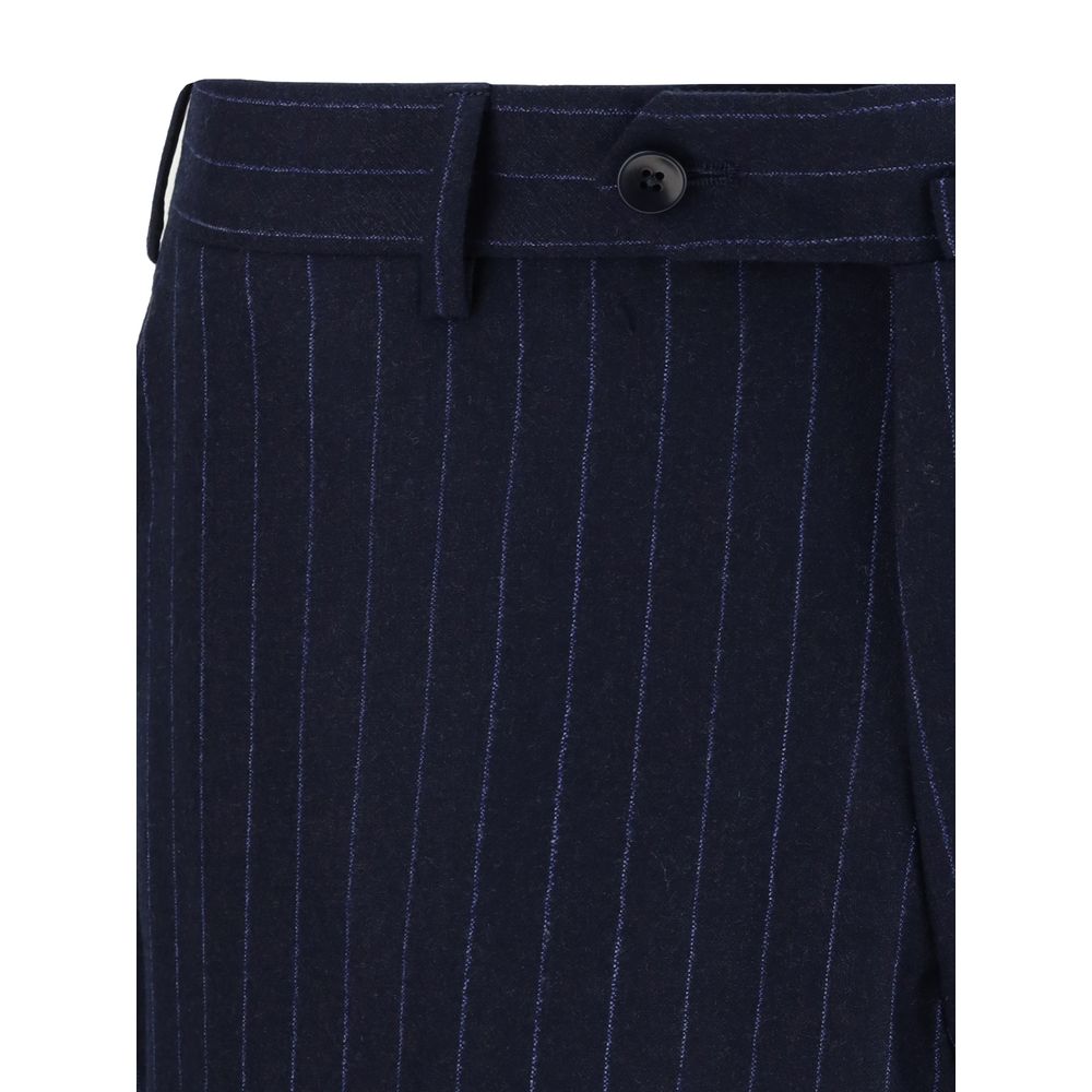 Gi Capri Blue Fleece Wool Two-Piece Suit by Gi Capri outlet now on sale