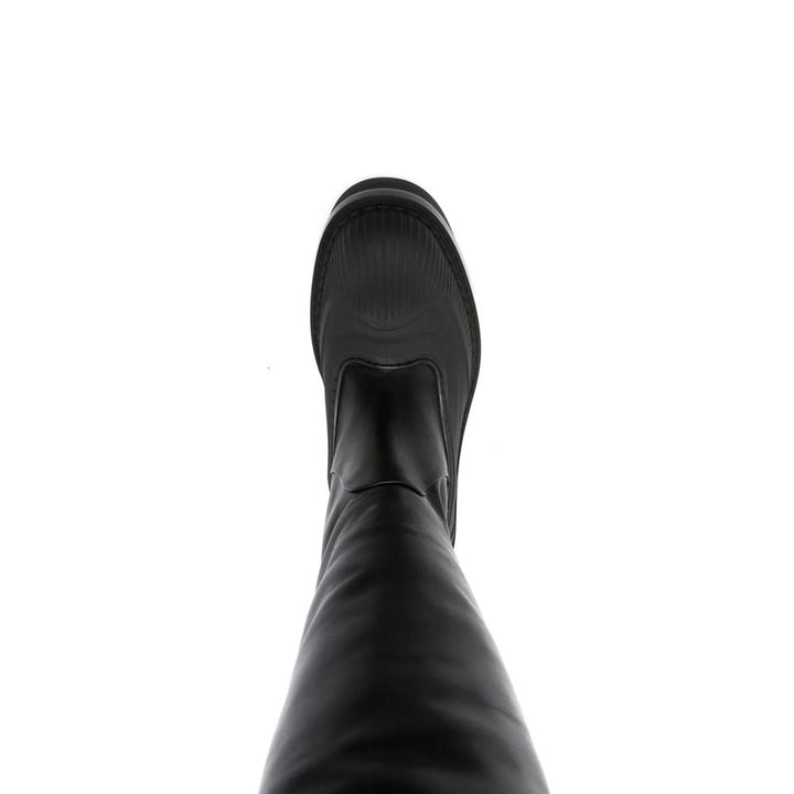 Chloé Black Leather Over The Knee