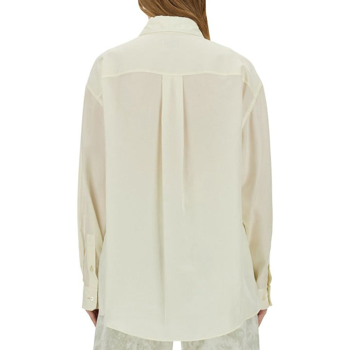 Lemaire White Lyocell Tank Tops