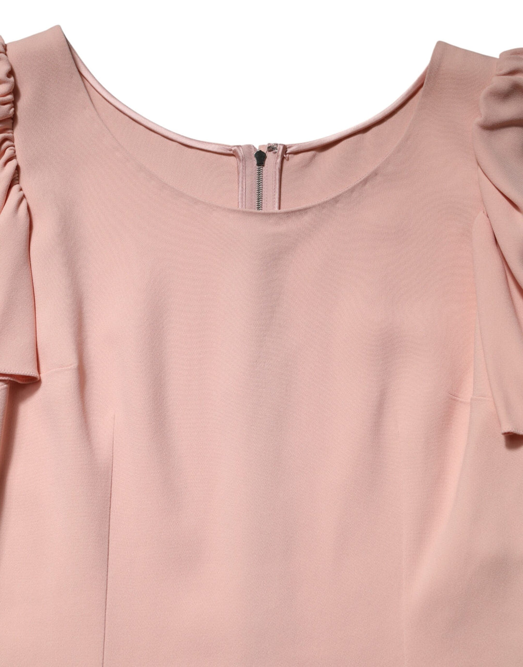 Dolce &amp; Gabbana Sample Sale Dolce &amp; Gabbana Pink Short Sleeves Round Neck Blouse Top - | Designer outlet