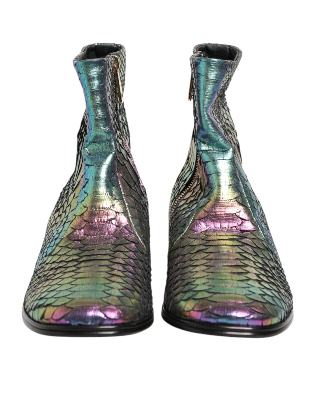 Dolce &amp; Gabbana Sample Sale Dolce &amp; Gabbana Multicolor Chelsea Short Ankle Boots Shoes - | Designer outlet