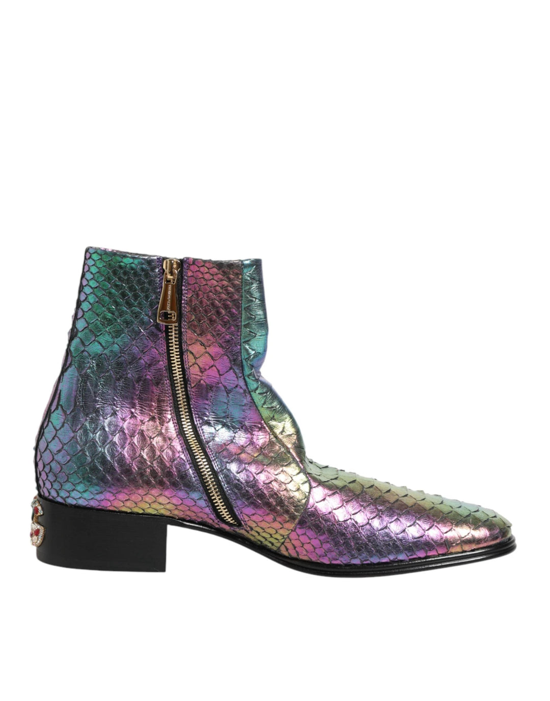 Dolce &amp; Gabbana Sample Sale Dolce &amp; Gabbana Multicolor Chelsea Short Ankle Boots Shoes - | Designer outlet