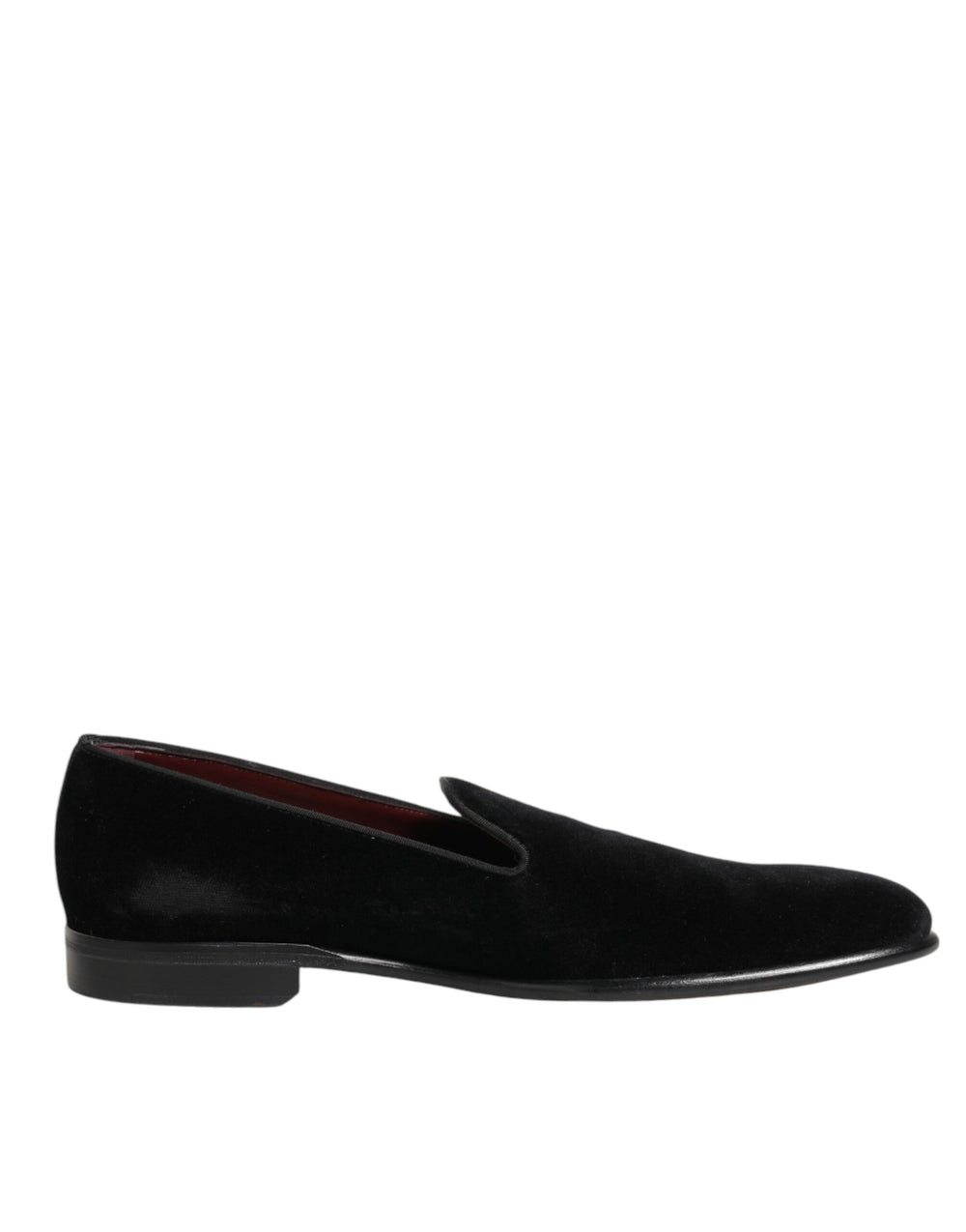 Dolce & Gabbana Black Leather Suede Slip On Loafer Dress Shoes by Dolce & Gabbana outlet now on sale