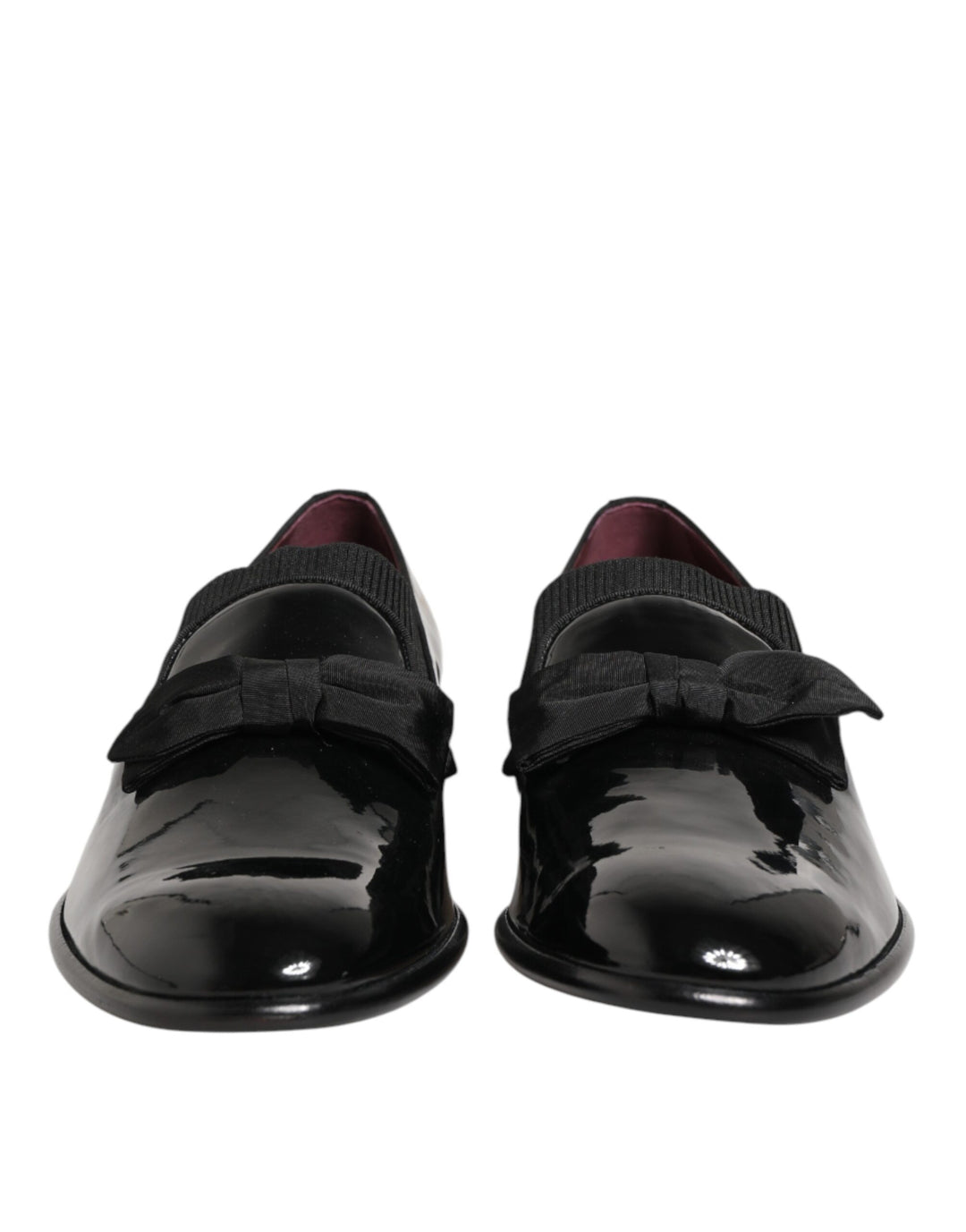 Dolce & Gabbana Black Leather Slip On Dress Men Loafers Shoes by Dolce & Gabbana outlet now on sale