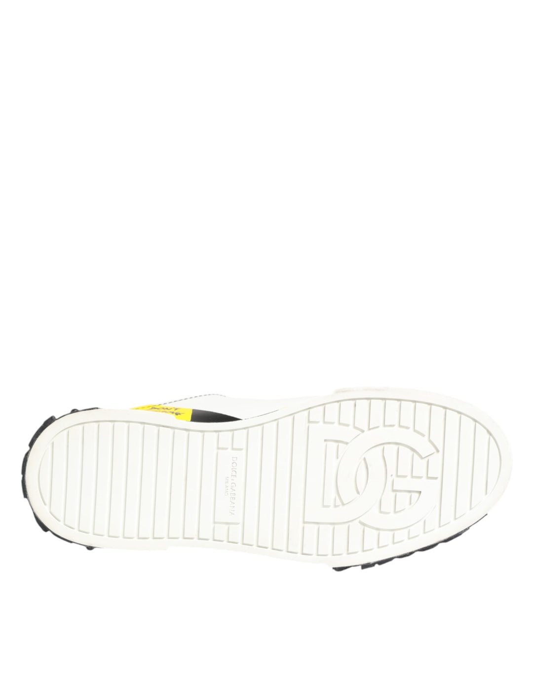 Dolce &amp; Gabbana Sample Sale Dolce &amp; Gabbana Multicolor Leather Graffiti Low Top Sneakers Shoes - | Designer outlet