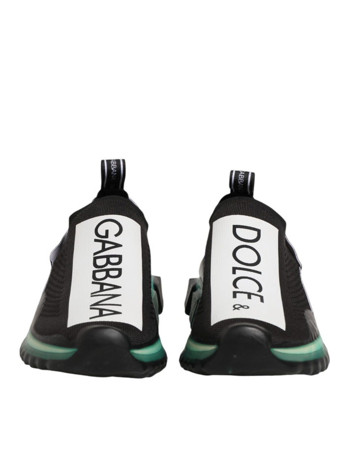 Dolce &amp; Gabbana Sample Sale Dolce &amp; Gabbana Black Slip On Sorrento Men Sneakers Shoes - | Designer outlet