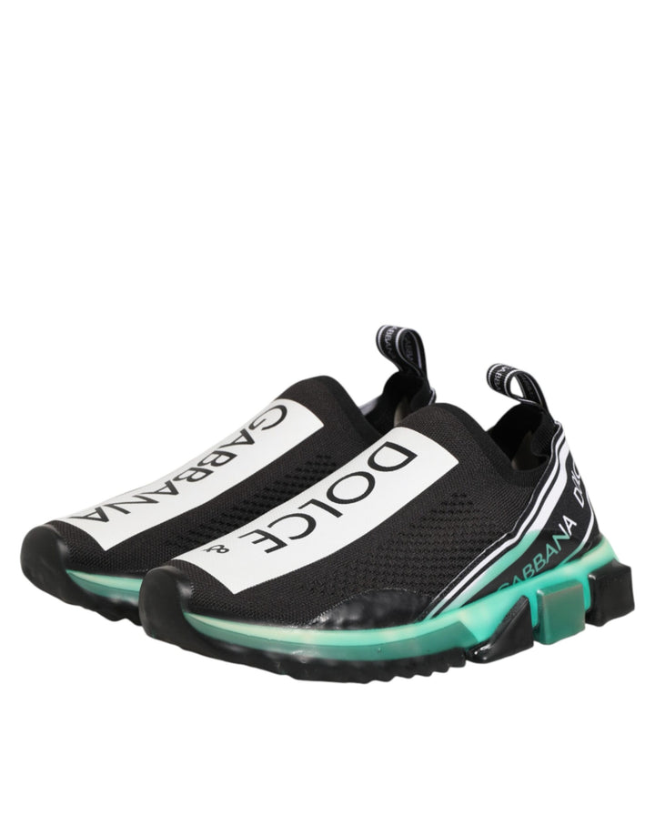 Dolce &amp; Gabbana Sample Sale Dolce &amp; Gabbana Black Slip On Sorrento Men Sneakers Shoes - | Designer outlet