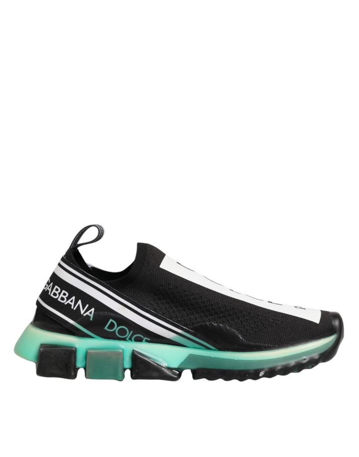 Dolce &amp; Gabbana Sample Sale Dolce &amp; Gabbana Black Slip On Sorrento Men Sneakers Shoes - | Designer outlet