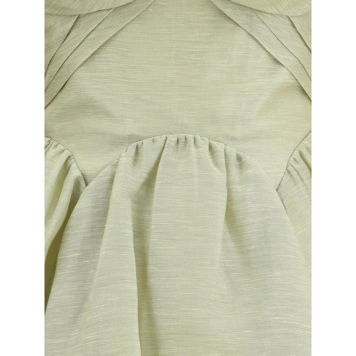 Zimmermann Bicolor Linen Casual Dress by Zimmermann outlet now on sale