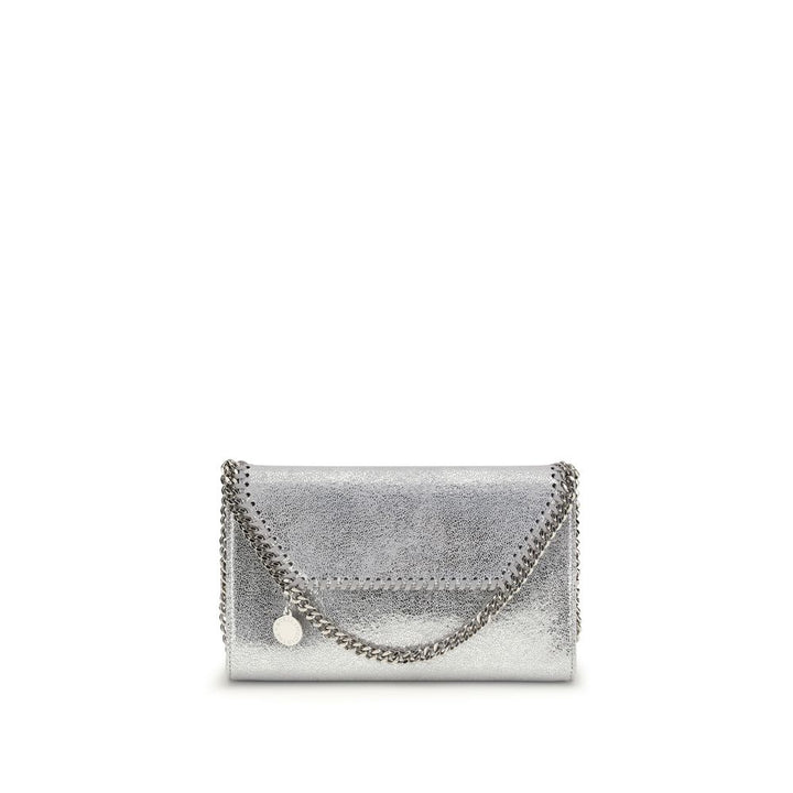 Stella McCartney Silver Polyester Shoulder Bag