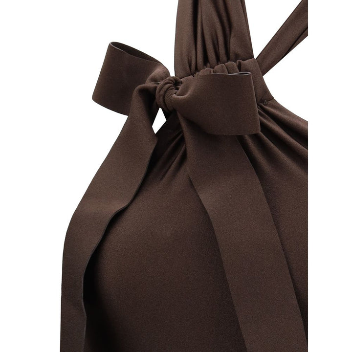 Zimmermann Brown Polyamide One-Piece Swimsuit