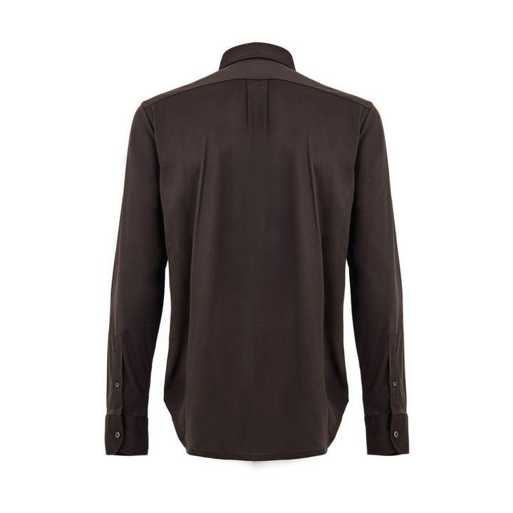Tom Ford Brown Silk Shirt