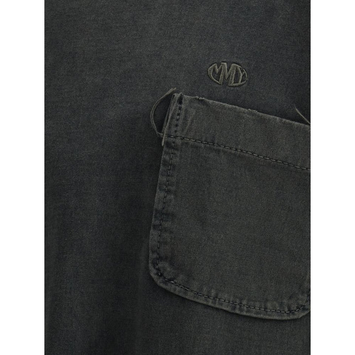 Maison Mihara Yasuhiro Black Cotton T-Shirt