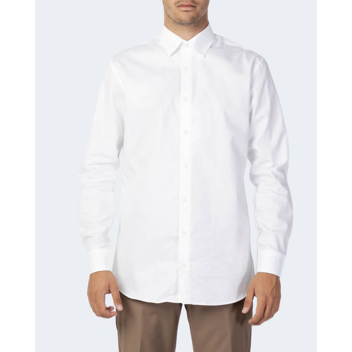 Selected White Cotton Dress Shirt