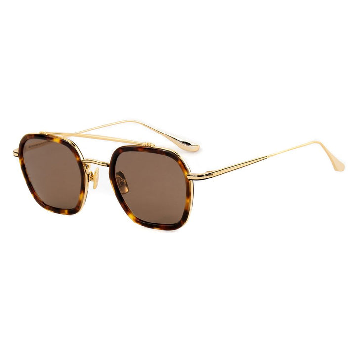 Belstaff Gold Titanium Sunglasses by Belstaff outlet now on sale