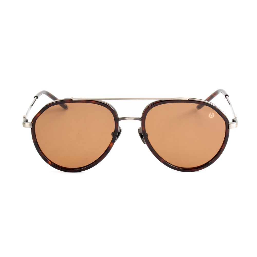 Belstaff Brown Stainless Steel Sunglasses by Belstaff outlet now on sale