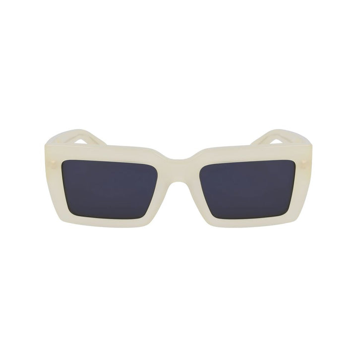 Ferragamo Gray Acetate Sunglasses