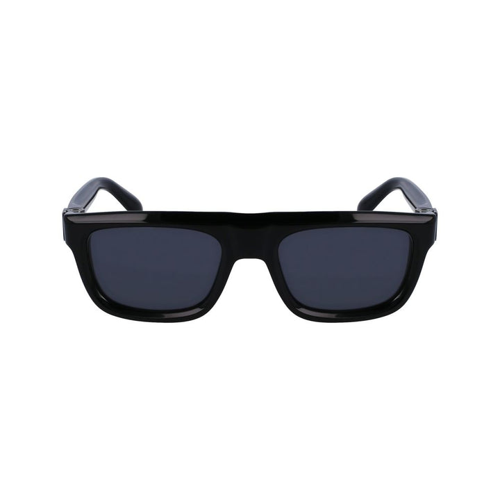 Ferragamo Black Acetate Sunglasses