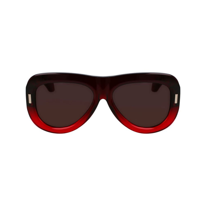 Ferragamo Red Acetate Sunglasses