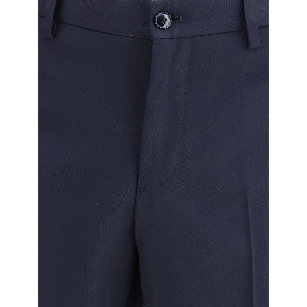 Giorgio Armani Blue Fleece Wool Two-Piece Suit by Giorgio Armani outlet now on sale