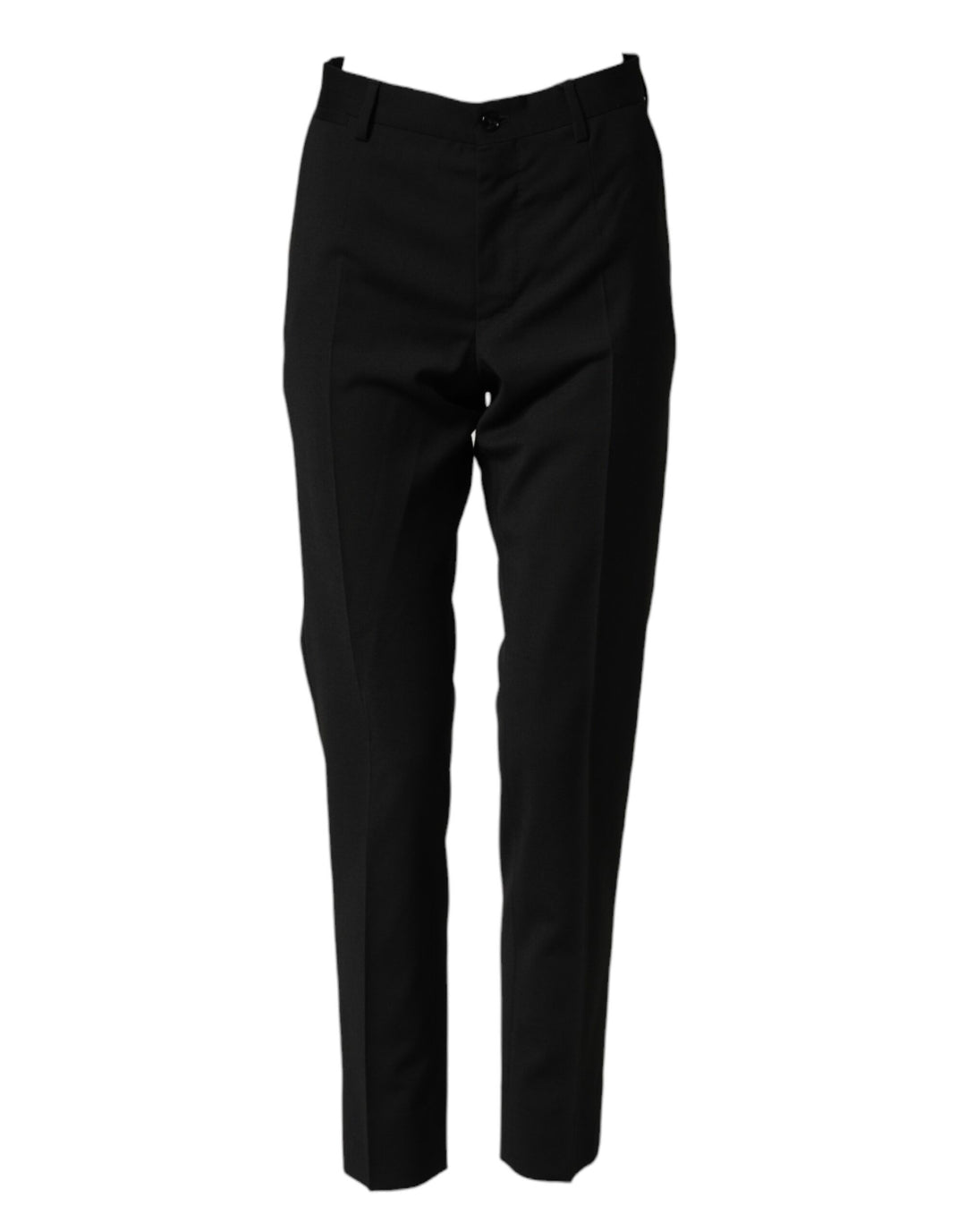 mens designer dress pants Raphael Solid French Blue Slim Fit Flat Front Pants, 42 Take to tailor for custom length Men's Designer Wool Pleated Wide