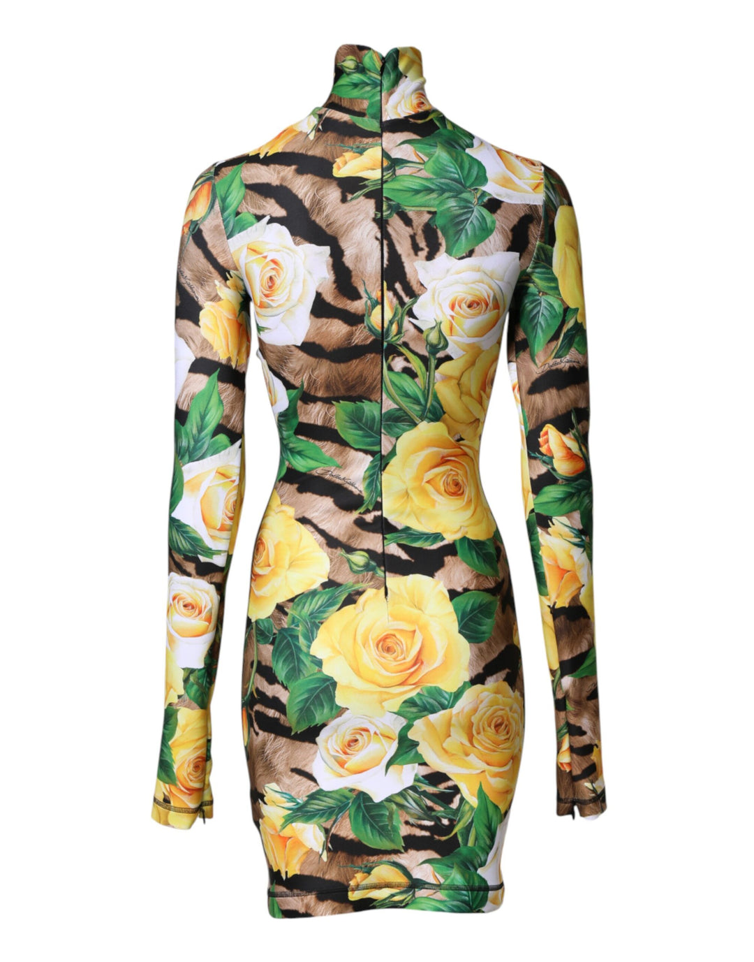Dolce &amp; Gabbana Sample Sale Dolce &amp; Gabbana Multicolor Floral Print Sheath Mini Dress - | Designer outlet