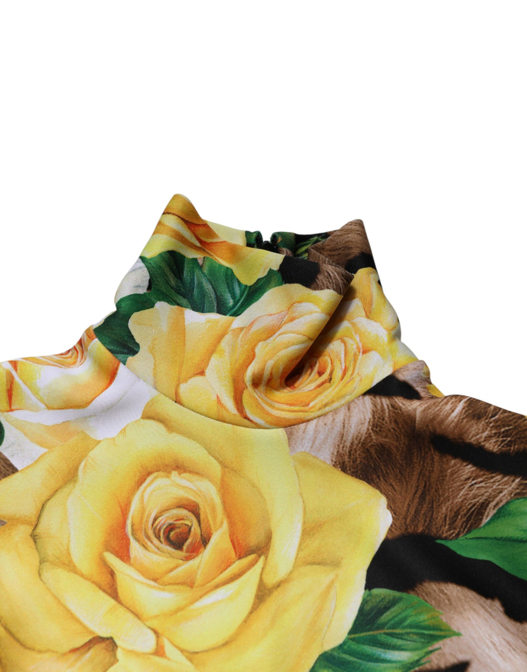 Dolce &amp; Gabbana Sample Sale Dolce &amp; Gabbana Multicolor Floral Print Sheath Mini Dress - | Designer outlet