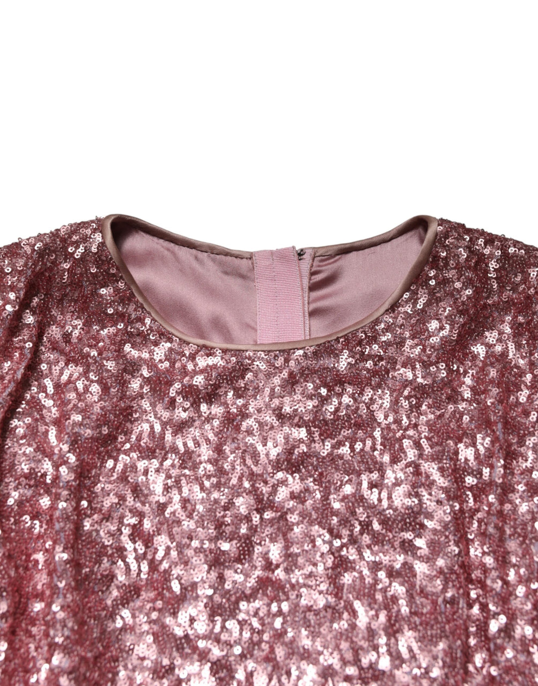 Dolce &amp; Gabbana Pink Sequinned Mermaid Long Gown Dress by Dolce &amp; Gabbana outlet now on sale