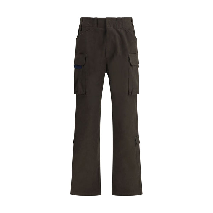 GR10K Brown Cotton Cargo Pants