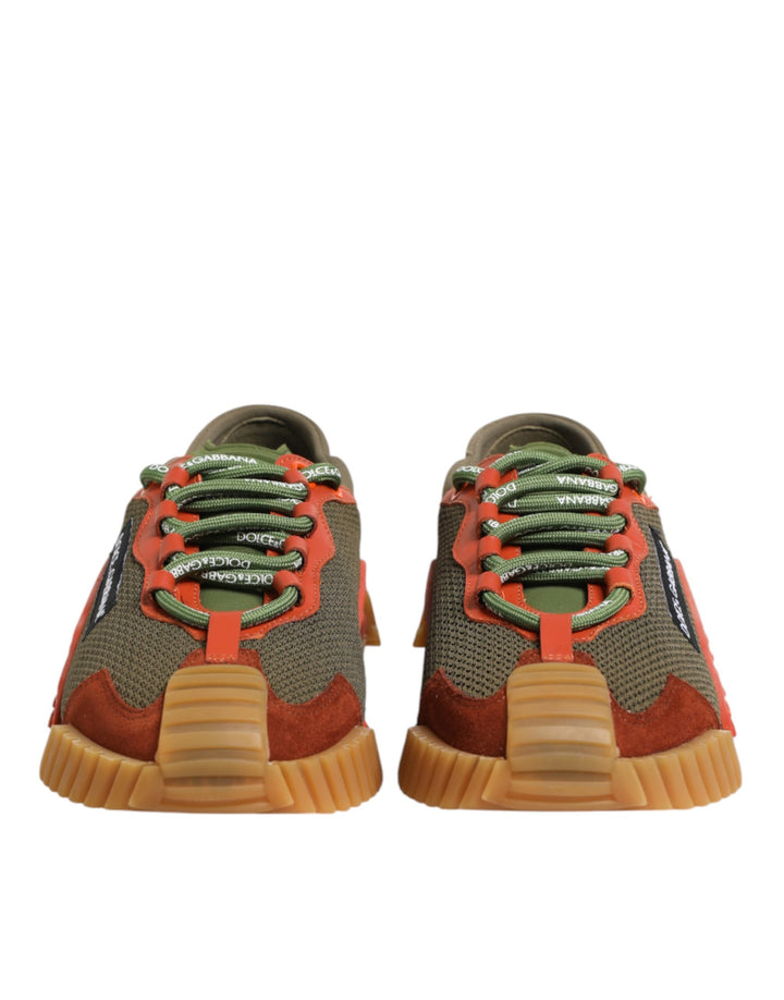Dolce &amp; Gabbana Sample Sale Dolce &amp; Gabbana Multicolor Lace Up Low Top NS1 Sneakers Shoes - | Designer outlet